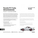 Franzis Porsche 911 Turbo Grand Prix White Adventskalender Modelvoertuig Schaal 1:24