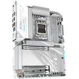 GIGABYTE X870 AORUS ELITE X3D ICE socket AM5 moederbord Zilver/wit, RAID, 5 Gb-LAN, WLAN, BT, Sound, ATX