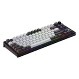 Hator Skyfall Pro Wireless, gaming toetsenbord Zwart, US lay-out, 80% (TKL), RGB, Double-shot PBT, Hot-swap, 2.4GHz / Bluetooth / USB-C