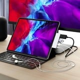 Hyper HyperDrive 4-in-1 USB-C Hub dockingstation Zilver