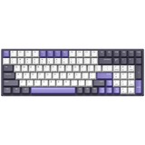 Iqunix F97 Lavandin Wireless Mechanical Keyboard Lavendel, US lay-out (QWERTY), IQUNIX Moonstone, 96%, RGB leds, Hot-swappable, PBT, 2.4GHz | Bluetooth 5.1 | USB-C