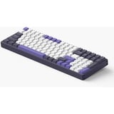 Iqunix F97 Lavandin Wireless Mechanical Keyboard, gaming toetsenbord Lavendel, US lay-out, IQUNIX Moonstone, RGB leds, 96%, Hot-swappable, PBT, 2.4GHz | Bluetooth 5.1 | USB-C