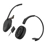 Jabra Evolve3 65 UC on-ear headset Zwart, USB-A with Dongle, Bluetooth 5.3