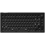 Keychron V1-Z3, gaming toetsenbord Zwart, RGB leds, 75%, Barebone, hot swap, Knob