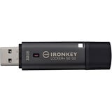 Kingston IronKey Locker+ 50 G2 USB Flash Drive 32 GB usb-stick Antraciet, USB-A 3.2 Gen 1