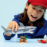 LEGO Creator 3-in-1 - Woeste haai met schatkist Constructiespeelgoed 31381