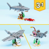 LEGO Creator 3-in-1 - Woeste haai met schatkist Constructiespeelgoed 31381
