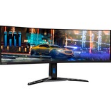 Lenovo Legion R45w-30 44.5" Curved UltraWide gaming monitor Zwart, 170 Hz (Overclock), HDMI, DisplayPort, USB-C, LAN, Audio, AMD FreeSync