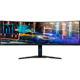 Lenovo Legion R45w-30 44.5" Curved UltraWide gaming monitor Zwart, 170 Hz (Overclock), HDMI, DisplayPort, USB-C, LAN, Audio, AMD FreeSync