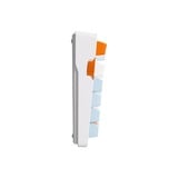 MCHOSE G98 Pro Orange Blue Snow Tiger Wireless Tri-Mode Custom Mechanical RGB gaming toetsenbord Blauw, US lay-out (QWERTY), TTC Snow Tiger, RGB, Hot swap, Double-Shot PBT, draadloos | Bluetooth | USB-C