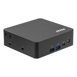 MSI Cubi NUC AI+ 3MG-003EU pc-systeem Zwart | Core Ultra 7 355 | Intel Graphics | 16 GB | 1 TB SSD