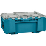 Makita Maktrak Organizer Compact P-91067 gereedschapsbox Blauw/zwart