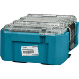 Makita Maktrak Organizer Compact P-91067 gereedschapsbox Blauw/zwart