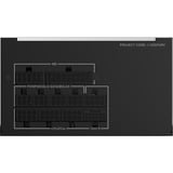 Montech Century II modulaire 850 watt voeding  Zilver, 1x 12V-2x6, 4x PCIe