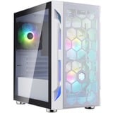 SilverStone Fara H1M Pro midi tower behuizing Wit | 3x USB-A | RGB | Window