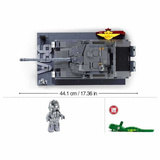 Sluban ModelBricks - ZTZ-99AS Battle Tank Constructiespeelgoed 