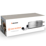 Solo Stove Gasbrander voor Pi Pizza oven Roestvrij staal