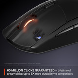 SteelSeries Rival 3 Wireless Gen 2 gaming muis Zwart, 18.000 dpi, RGB, 2.4GHz / Bluetooth 5.0