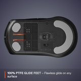 SteelSeries Rival 3 Wireless Gen 2 gaming muis Zwart, 18.000 dpi, RGB, 2.4GHz / Bluetooth 5.0