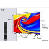 TCL 65QLED780L 4K Ultra HD Smart TV 65" Zwart, 3x HDMI, USB-A, LAN, WiFi 5, BlueTooth, USB-A