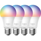 TP-Link Tapo L530E Smart Wifi-lamp 4-pack ledlamp 4 Stuks, Multicolor