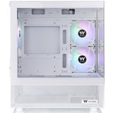 Thermaltake View 170 TG ARGB mini tower behuizing Wit | 2x USB-A | RGB | Tempered Glass