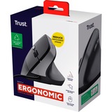 Trust Bayo II Bedrade Ergonomische muis Zwart, 800 dpi - 2400 dpi