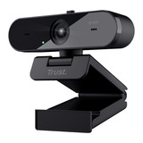 Trust Taxon QHD Webcam Zwart, Autofocus | dubbele microfoon | privacyfilter