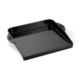 Weber Deluxe Plancha in geëmailleerd gietijzer grillplaat Zwart, voor de Q 300-/3000-serie, Spirit, Genesis en Summit