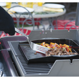 Weber Deluxe Plancha in geëmailleerd gietijzer grillplaat Zwart, voor de Q 300-/3000-serie, Spirit, Genesis en Summit