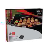Weber Deluxe Plancha in geëmailleerd gietijzer grillplaat Zwart, voor de Q 300-/3000-serie, Spirit, Genesis en Summit