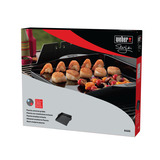 Weber Deluxe Plancha in geëmailleerd gietijzer grillplaat Zwart, voor de Q 300-/3000-serie, Spirit, Genesis en Summit