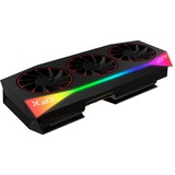 XFX Radeon RX 9070 XT OC Mercury RGB Magnetic Air grafische kaart Zwart, RDNA4, GDDR6, 3x DisplayPort, 1x HDMI 2.1