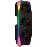 XFX Radeon RX 9070 XT OC Mercury RGB Magnetic Air grafische kaart Zwart, RDNA4, GDDR6, 3x DisplayPort, 1x HDMI 2.1