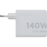 Xtorm 140W GaN² Ultra wandoplader Wit, 3x USB-C, 1x USB-A