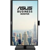 ASUS BE279QFK Video Conferencing Monitor 27"  Zwart, Webcam, 100 Hz, VGA, HDMI, DisplayPort, Audio 