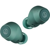 Audio-Technica ATH-CKS30TW+ draadloze hoofdtelefoon in-ear oortjes Groen, Bluetooth 5.1
