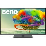 BenQ PD3205U 32" 4K UHD monitor Donkergrijs, HDMI, DisplayPort, 3x USB-A 3.2 (5 Gbit/s), 2x USB-B, USB-C 3.2 (5 Gbit/s)