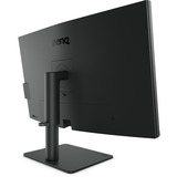 BenQ PD3205U 32" 4K Ultra HD monitor Donkergrijs, 1x DisplayPort, 1x HDMI, 1x USB-C, 3x USB-A, 1x Thunderbolt