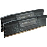 Corsair 64 GB DDR5-6600 Kit werkgeheugen Zwart, CMK64GX5M2B6600C32, Vengeance, XMP