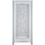 Corsair FRAME 5000D RS midi tower behuizing Wit | 4x USB-A | 1x USB-C | RGB | Tempered Glass