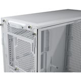 Corsair FRAME 5000D RS midi tower behuizing Wit | 4x USB-A | 1x USB-C | RGB | Tempered Glass