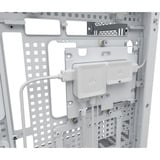 Corsair FRAME 5000D RS midi tower behuizing Wit | 4x USB-A | 1x USB-C | RGB | Tempered Glass