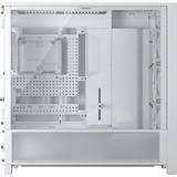 Corsair FRAME 5000D RS midi tower behuizing Wit | 4x USB-A | 1x USB-C | RGB | Tempered Glass