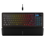 Corsair VANGUARD PRO 96 RGB mechanisch gaming toetsenbord Zwart, US lay-out (QWERTY), Corsair MGX, 96%, RGB, Keycaps PBT double-shot, ABS single-shot, Hot-swap
