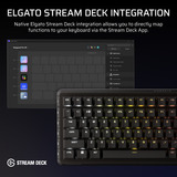 Corsair VANGUARD PRO 96 RGB mechanisch gaming toetsenbord Zwart, US lay-out (QWERTY), Corsair MGX, 96%, RGB, Keycaps PBT double-shot, ABS single-shot, Hot-swap