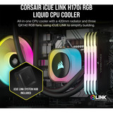 Corsair iCUE LINK H170i RGB Refurbished waterkoeling Zwart