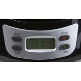 Domo Koffiezet met timer en display DO708K koffiefiltermachine Zwart, 1,5 Liter