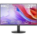 HKC V2718QS 27" monitor Zwart, 1x HDMI, 1x VGA, 144Hz