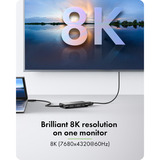 ICY BOX IB-AD1030-C - USB-C > HDMI adapter Zwart